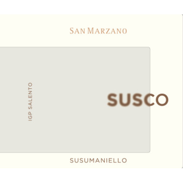 San Marzano Susco Susumaniello IGP - 2020